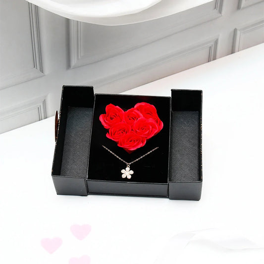 Black Roses Jewellery Treasure Box