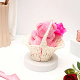 Romantic Pink Teddy Bear Basket of Love