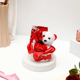 Mini Teddy Bear Basket