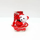 Mini Teddy Bear Basket