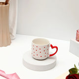 White Teddy Bear Hamper with Mug