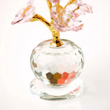 Archies Pink Crystal Multi-Bloom Figurine