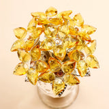 Archies Yellow Crystal Sunflower Bouquet Figurine