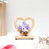 Purple Heart of Love LED Showpiece