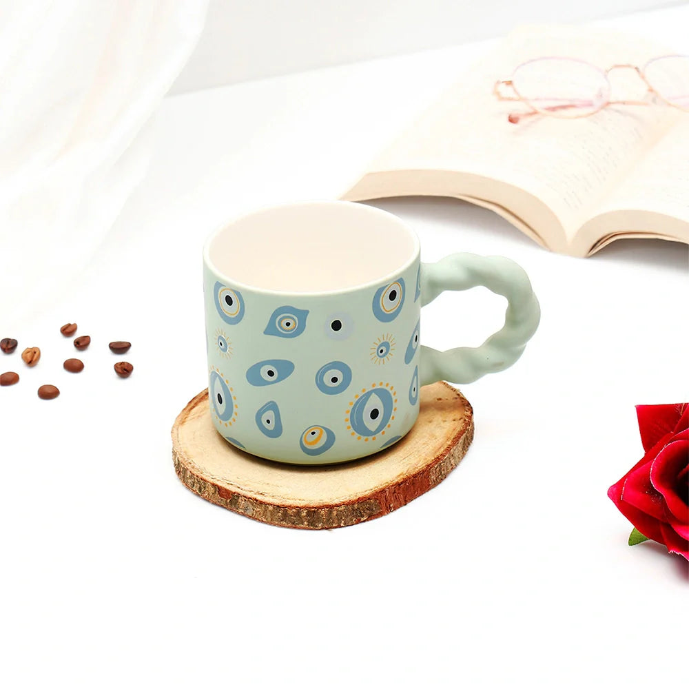 Protective Green Evil Eye Mug