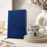 Blue Diary with Evil Eye Mug Teacher's Day Gift Combo