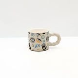 Blue Diary with Evil Eye Mug