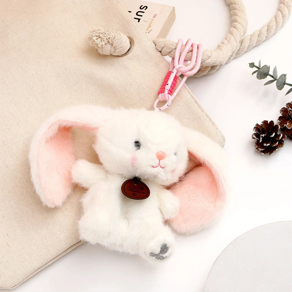 Mini Rabbit Plush Keychain Soft Toy