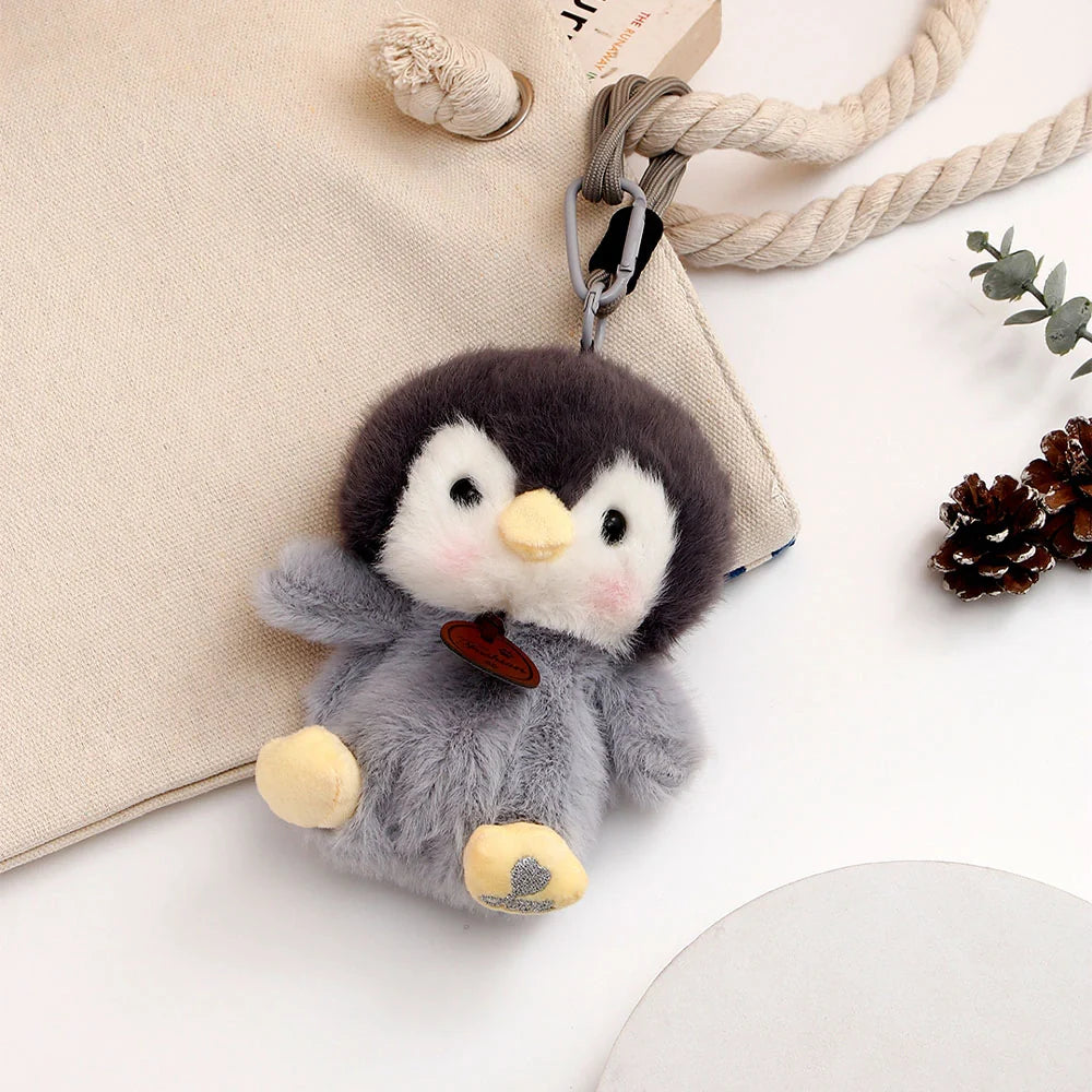 Mini Penguin Plush Keychain Soft Toy
