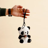 Mini Panda Plush Keychain Soft Toy