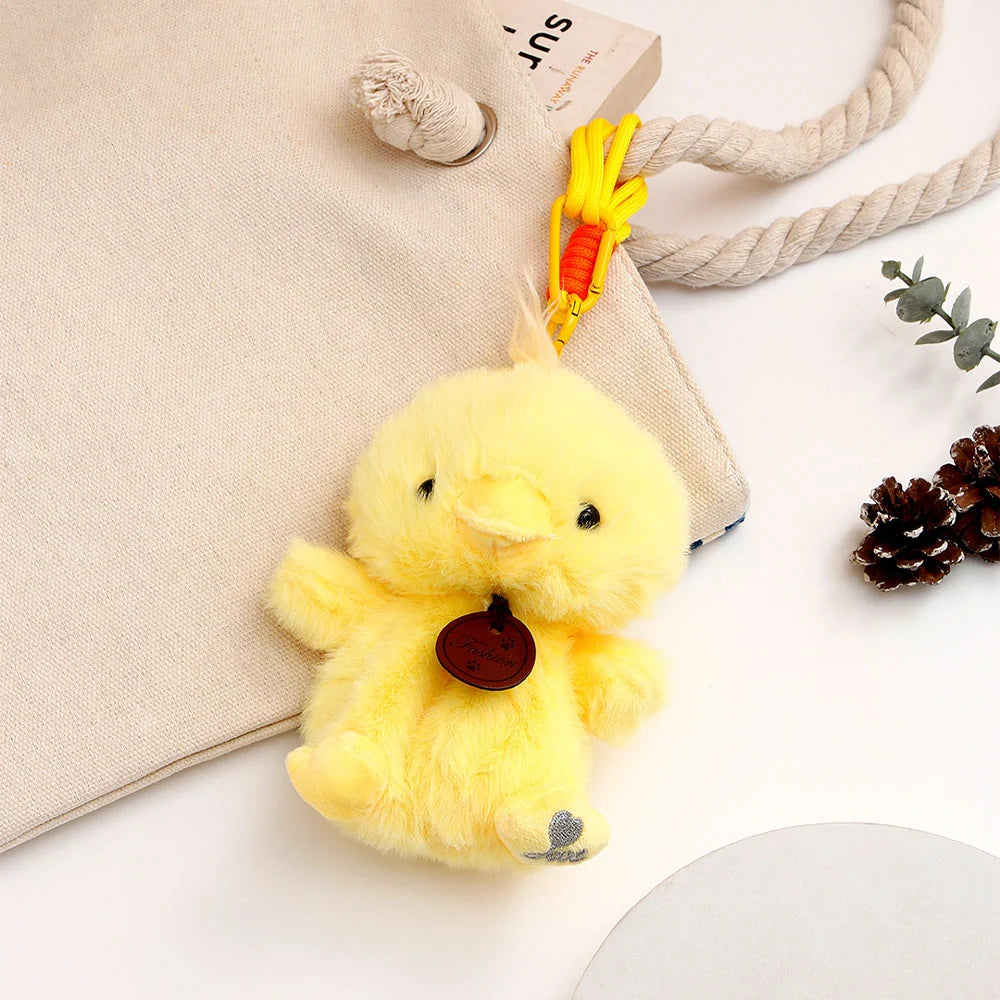 Mini Chick Plush Keychain Soft Toy
