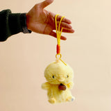Mini Chick Plush Keychain Soft Toy