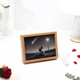 Moonlight Memories LED Wooden Shadow Box Frame