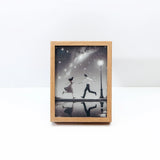 Enchanted Moments LED Wooden Shadow Box Frame