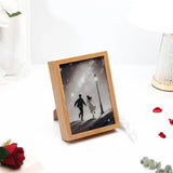 Romantic Nightscape LED Wooden Shadow Box Frame