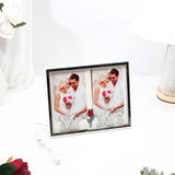Twin Space Romantic LED Photo Frame