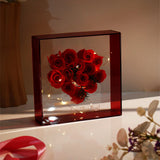 Romantic Red Roses LED Floral Display
