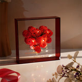 Romantic Pink Roses LED Floral Display
