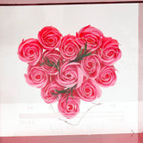 Romantic Pink Roses LED Floral Display