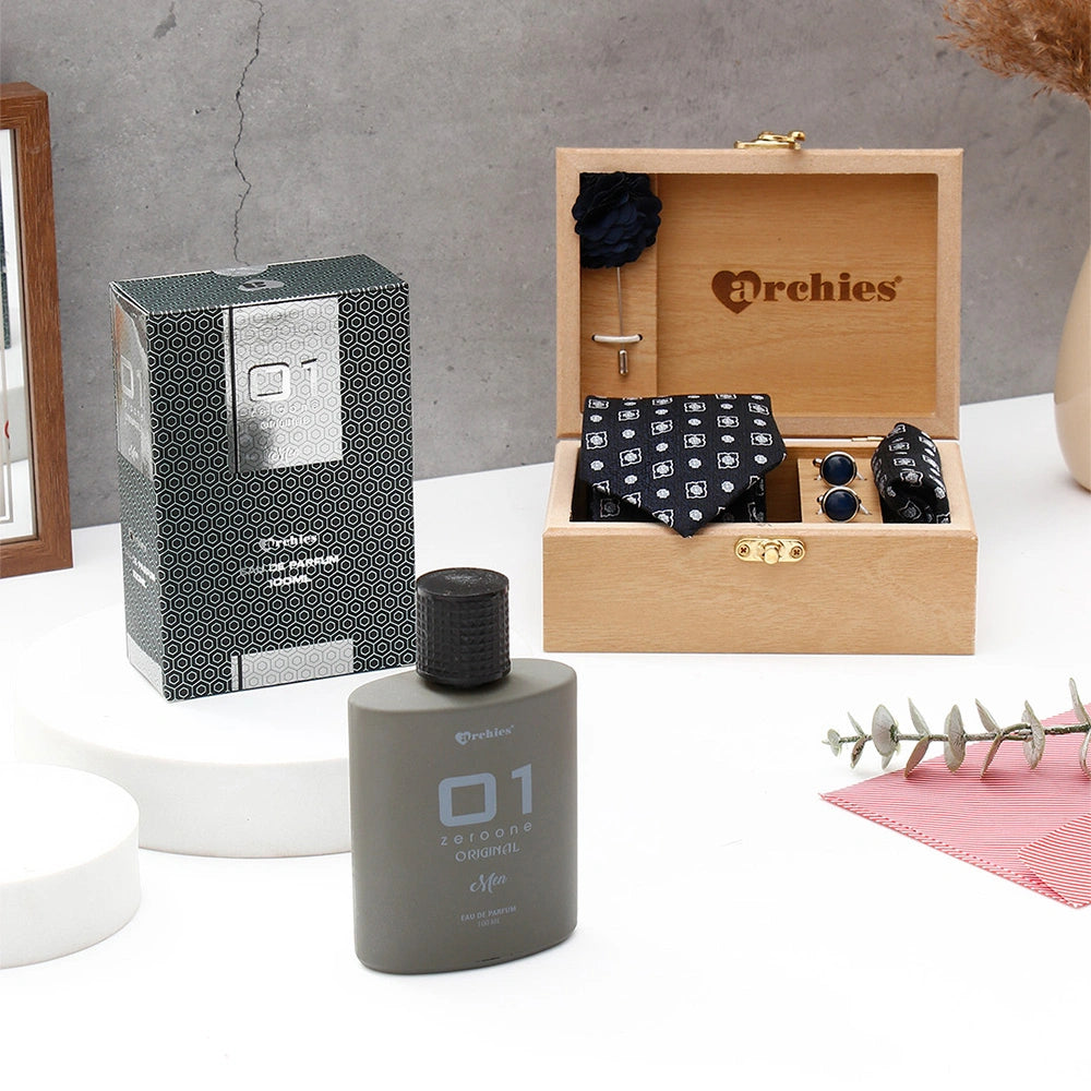 Black Tie Set With Archies 01 Men Perfume