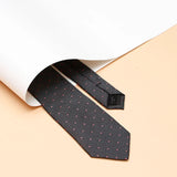 Premium Men's Tie Gift Set in Wooden Box - Black