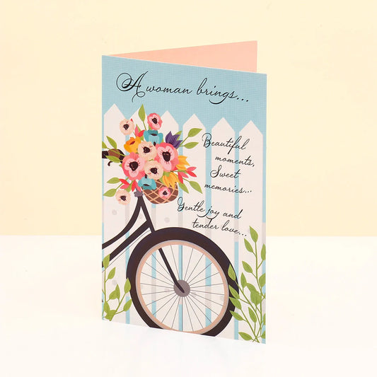 Beautiful Women's Day Greeting Card