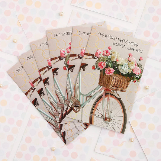 Pack Of 6 The Women You Are Women's Day Greeting Card