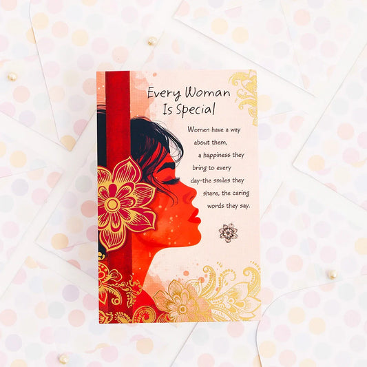 Every Women Is Special Women's day Greeting Card
