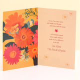 Pretty Women Women's Day Greeting Card With Chocolate