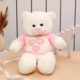 Pretty Women Women's Day Greeting Card With Teddy