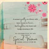 What Is A Women Women's Day Card With 01 Women Perfume