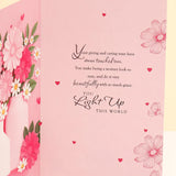 She Shines Women's Day Greeting Card With Teddy