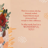 Wonderful Women's Day Greeting Card With Mug