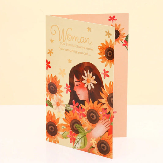 You Are Special Women's Day Card With Gals Perfume