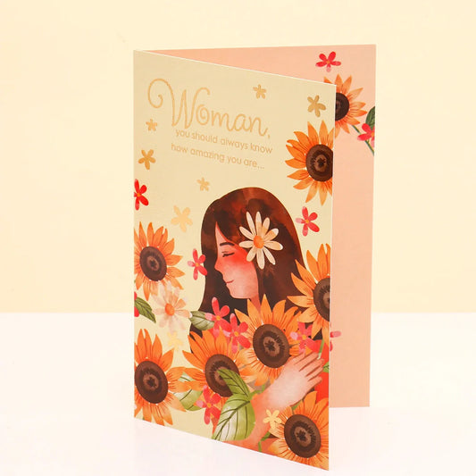 You Are Special Women's Day Card With UXR Perfume