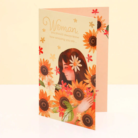 You Are Special Women's Day Greeting Card With Bracelet