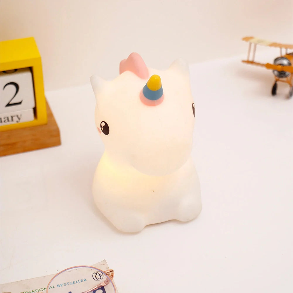 White Unicorn Night Lamp