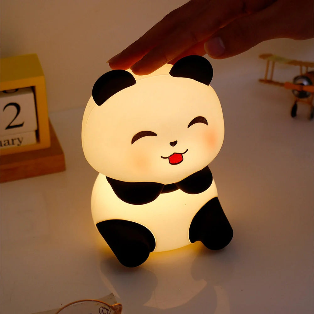 Happy Panda LED Night Lamp