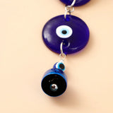 Triple Round Evil Eye Hanging With Bells