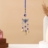 Owl Evil Eye Hanging With Bells