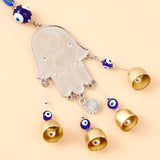 Hamsa Evil Eye Hanging With Bells