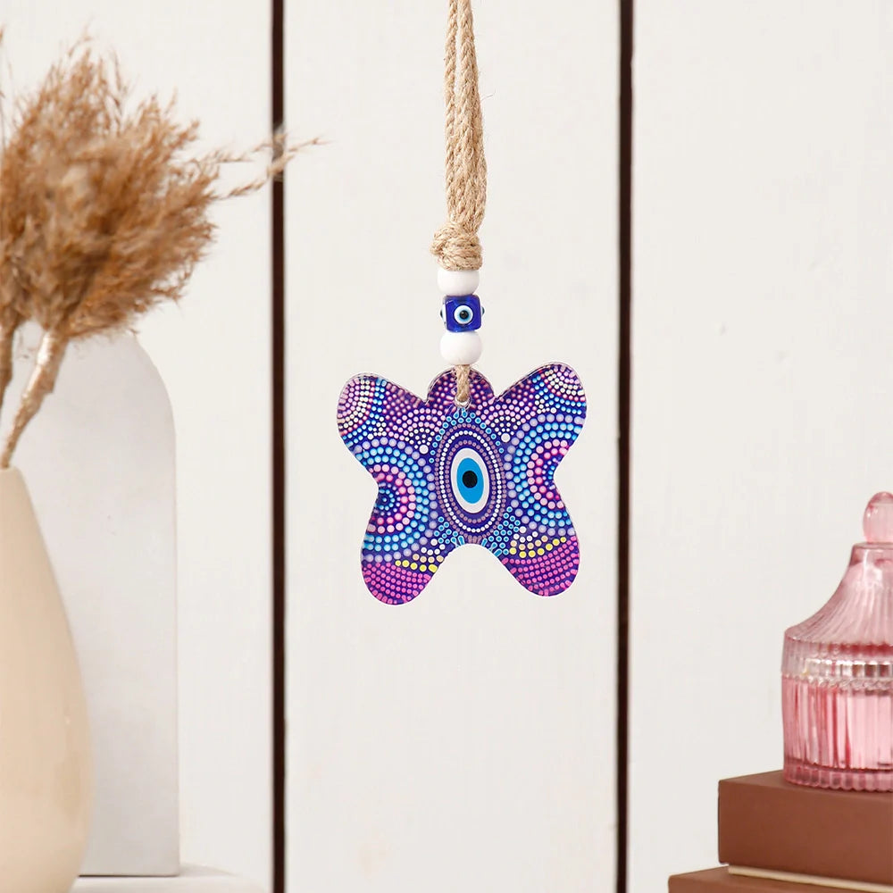 Butterfly Evil Eye Hanging