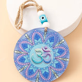 Round Om Mandala Hanging