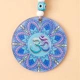 Round Om Mandala Hanging