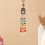 Rainbow Chakra Evil Eye Hanging