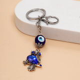 Owl Evil Eye Keychain