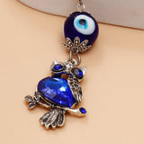 Owl Evil Eye Keychain