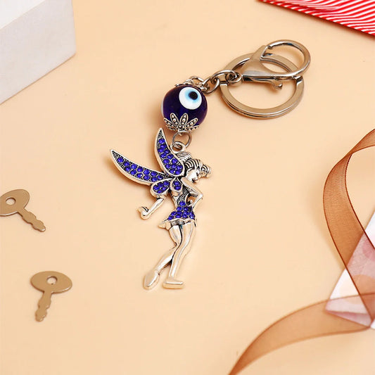 Fairy Evil Eye Keychain