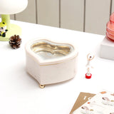 Heart Shaped Ballerina Music Box