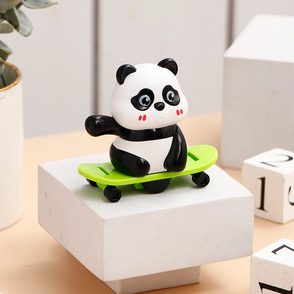 Wind-Up Skating Panda Toy
